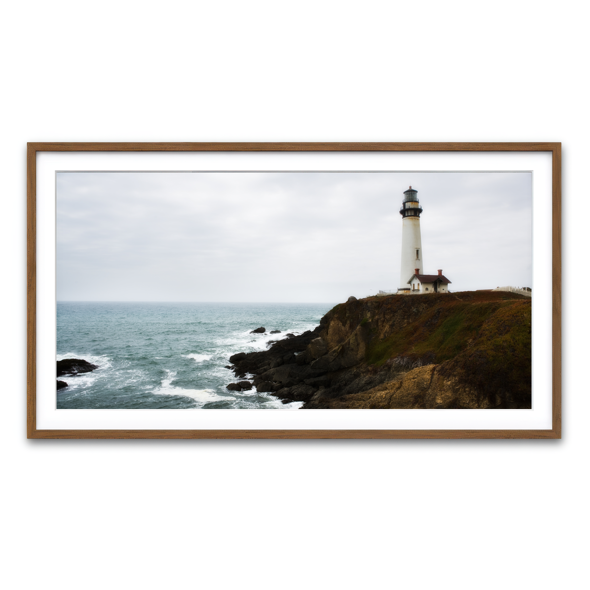 Framed Print 2x1 Walnut