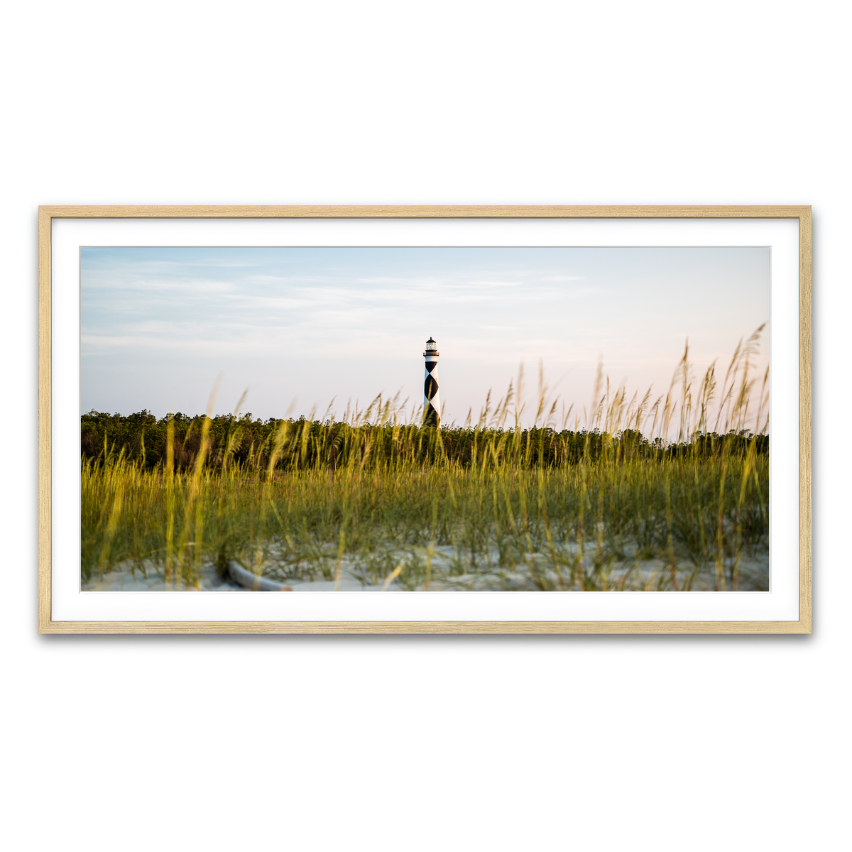 Framed Print 2x1 Natural