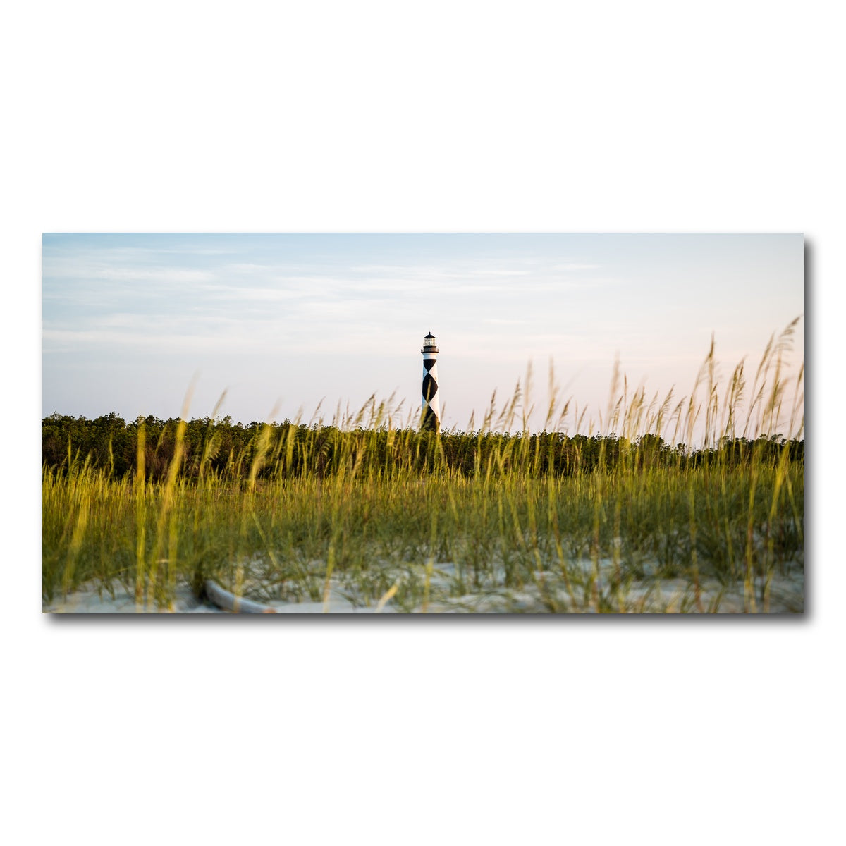AUTO-MOCKUP WHITE | Lighthouse at Dawn | 1 Piece | Gallery Wrap Canvas | group=2x1