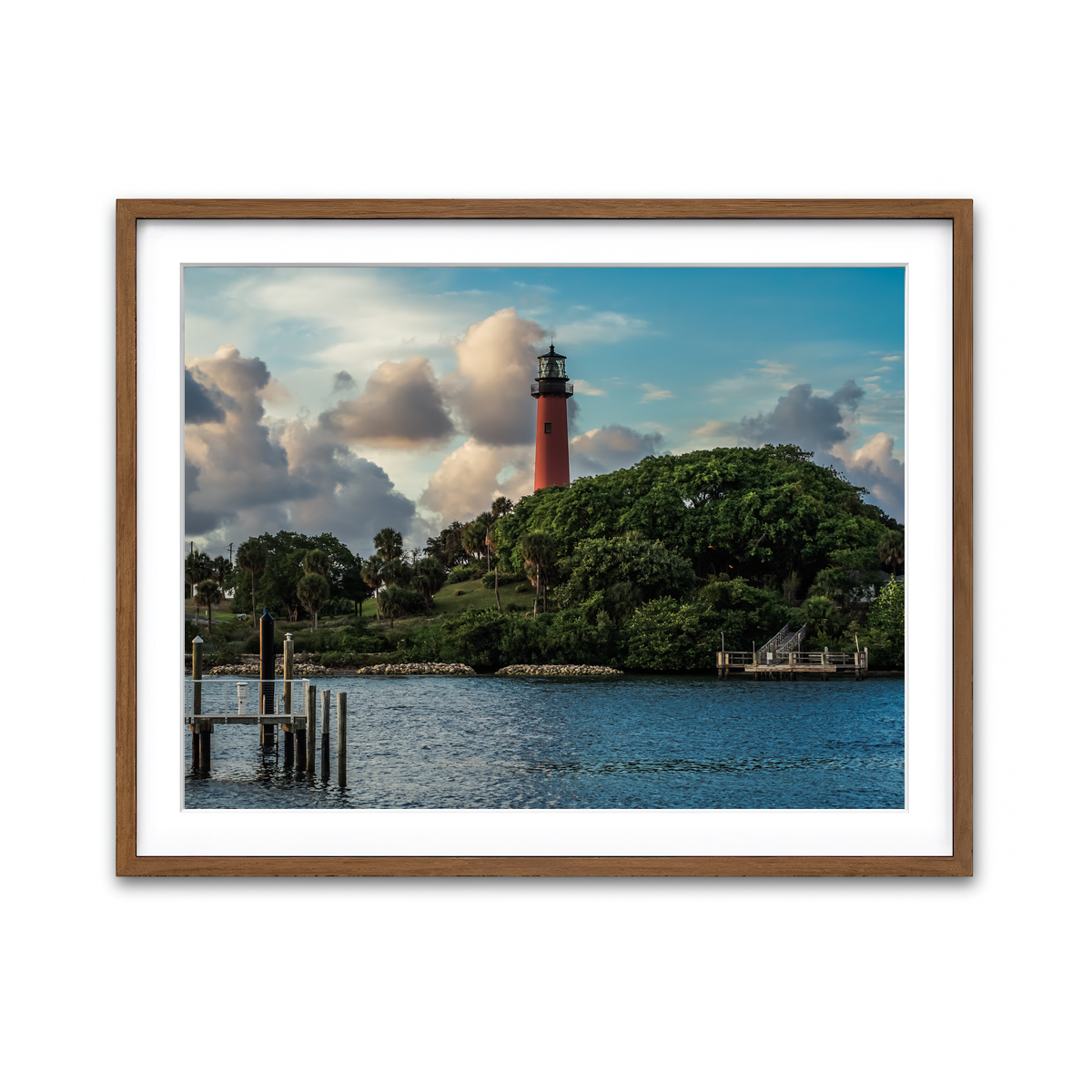 Framed Print 4x3 Walnut