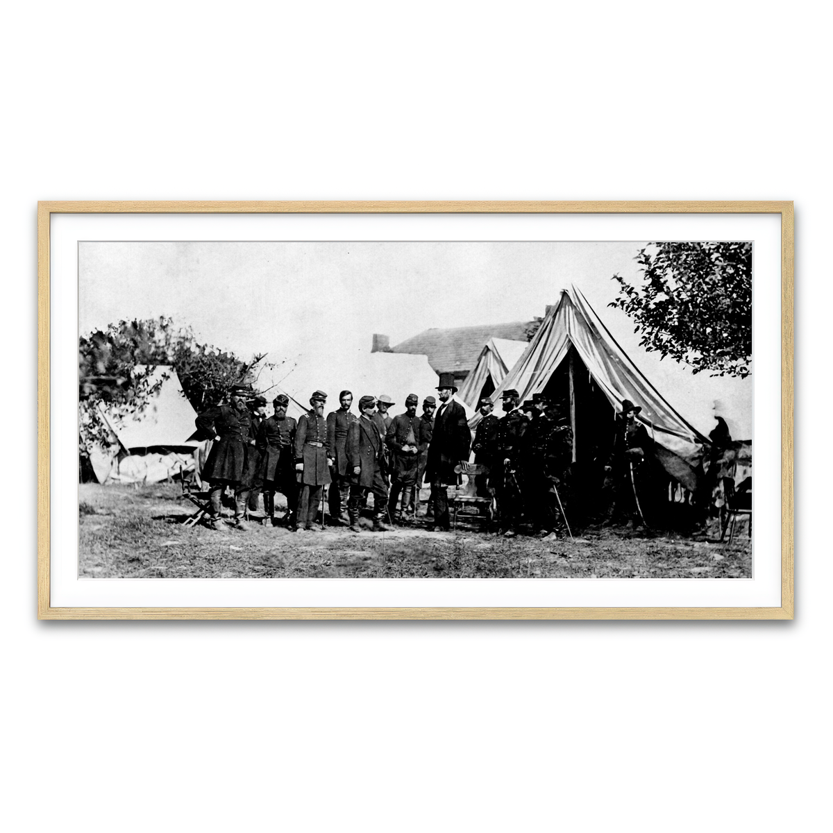 Framed Print 2x1 Natural