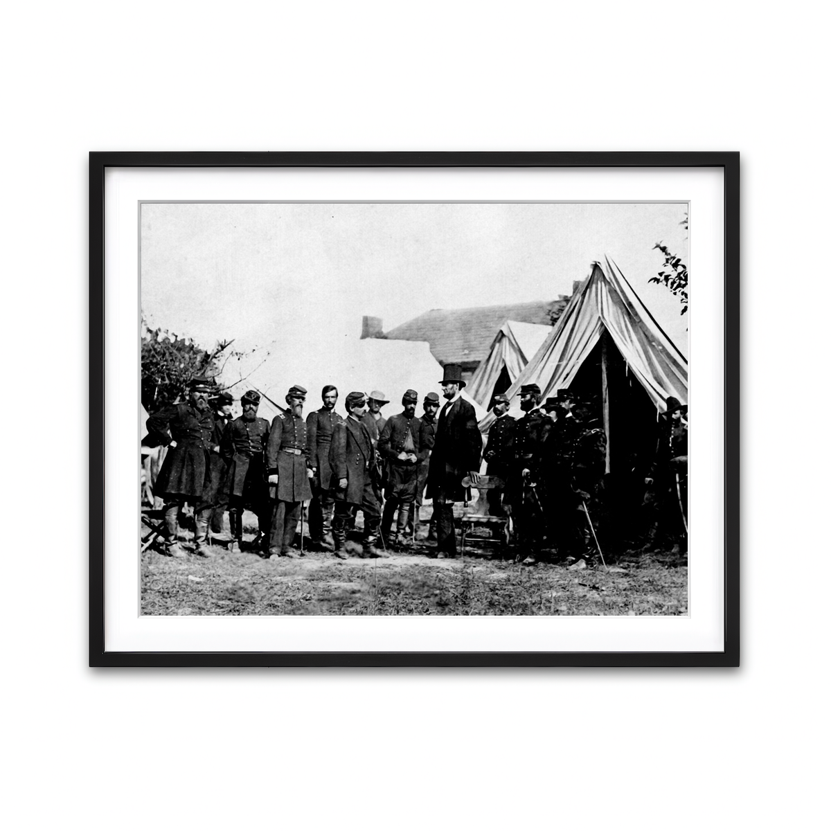 Framed Print 4x3 Black