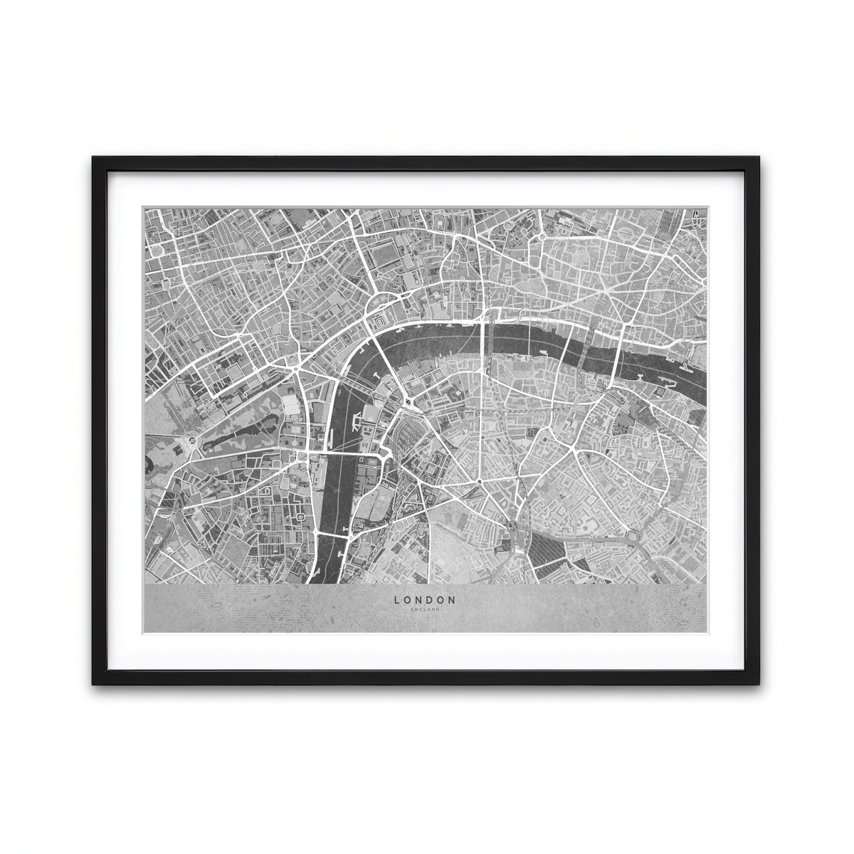 Framed Print 4x3 Black