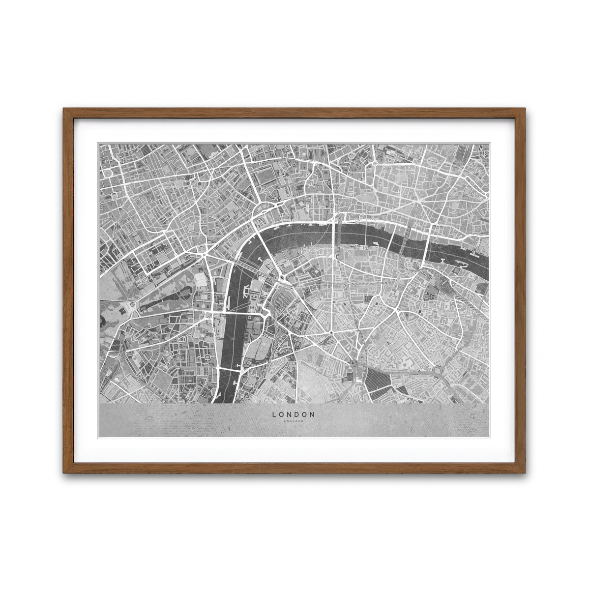 Framed Print 4x3 Walnut