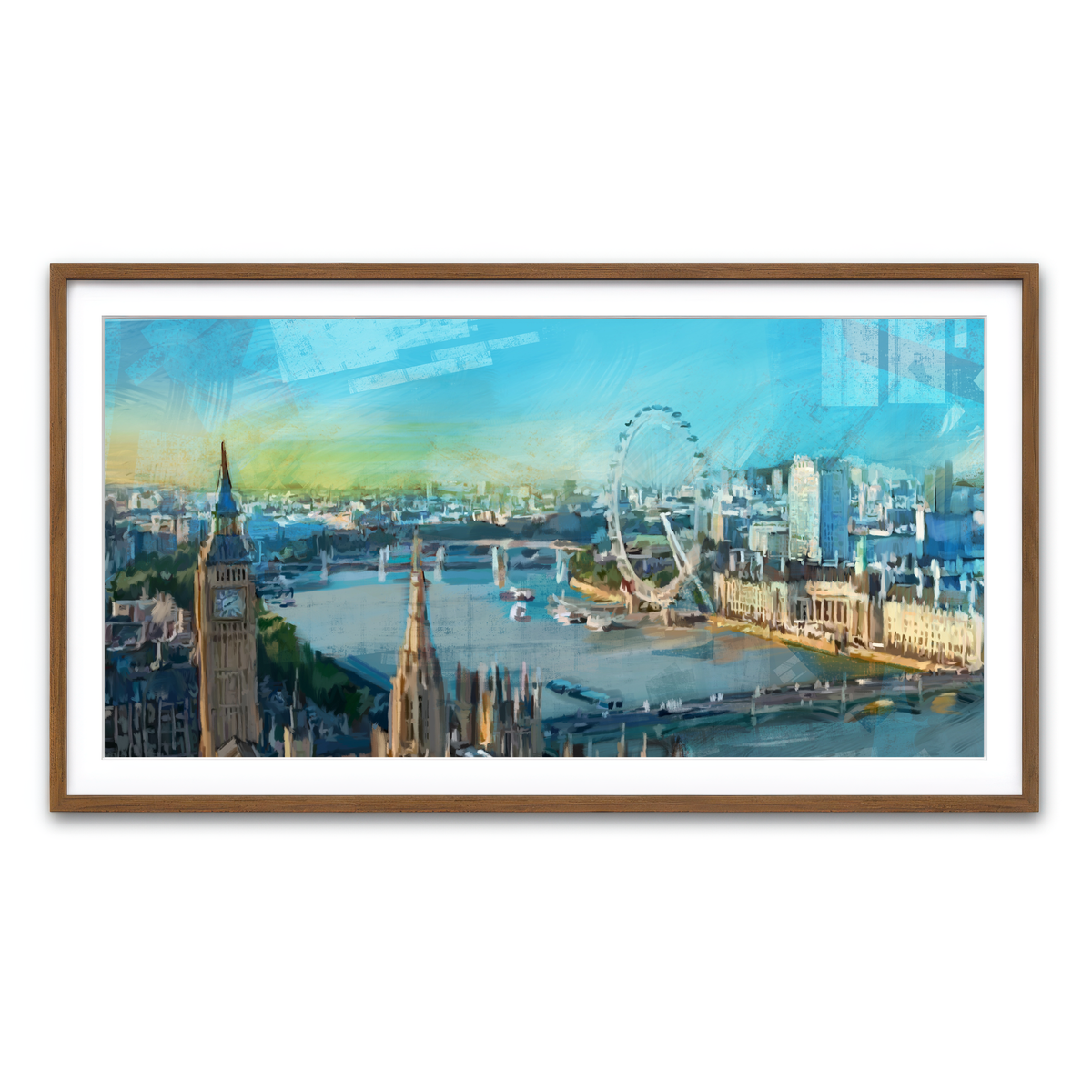 London Skyline Wall Art
