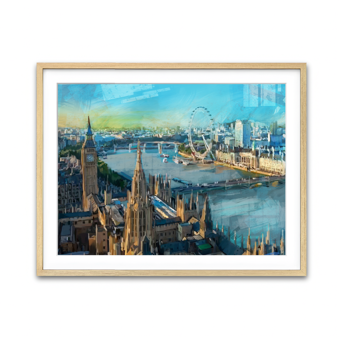 London Skyline Wall Art
