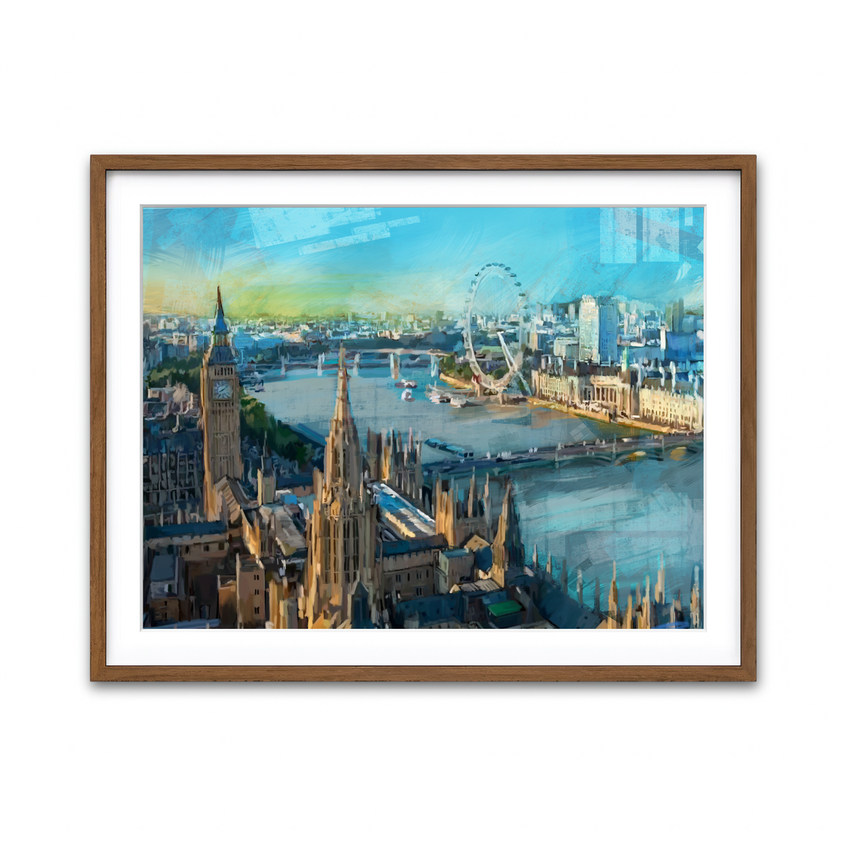 London Skyline Wall Art