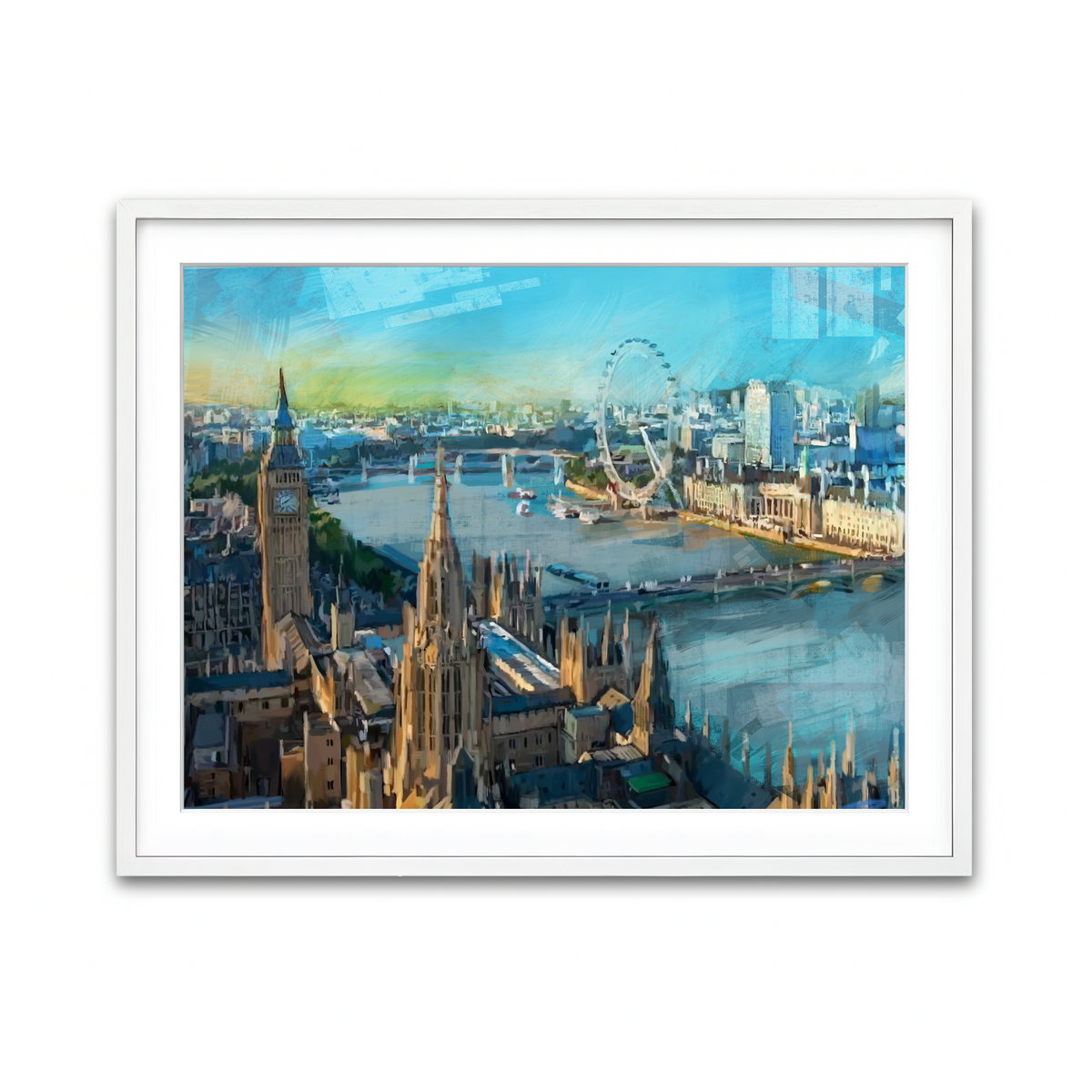 London Skyline Wall Art
