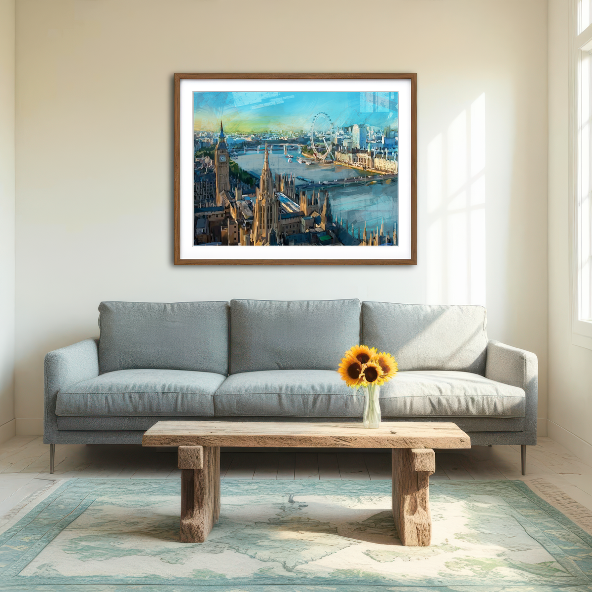 London Skyline Wall Art