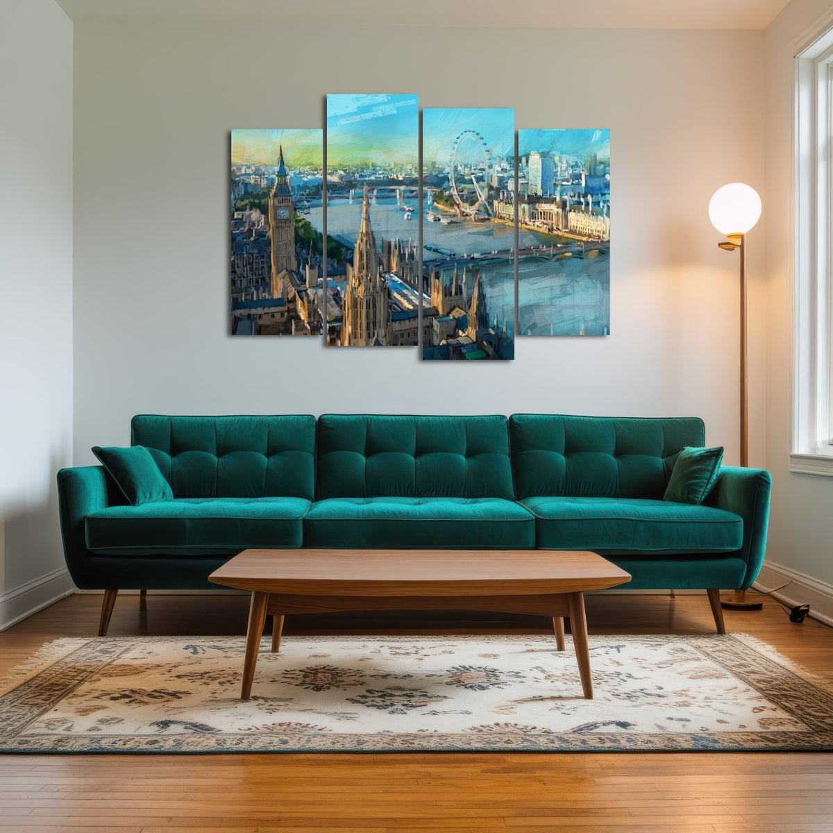 London Skyline Wall Art