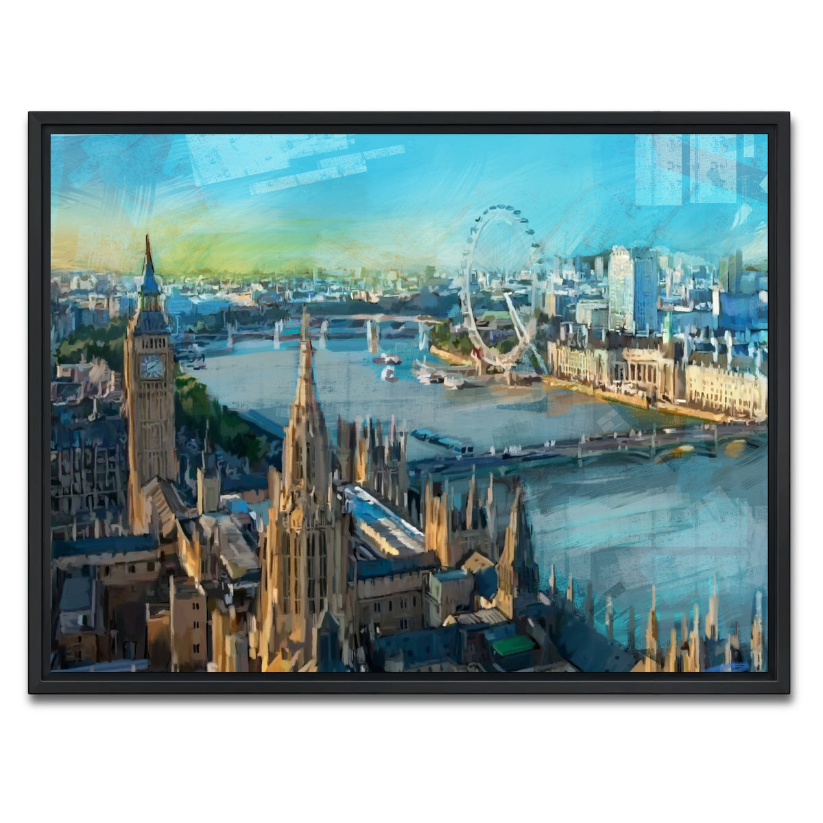 London Skyline Wall Art
