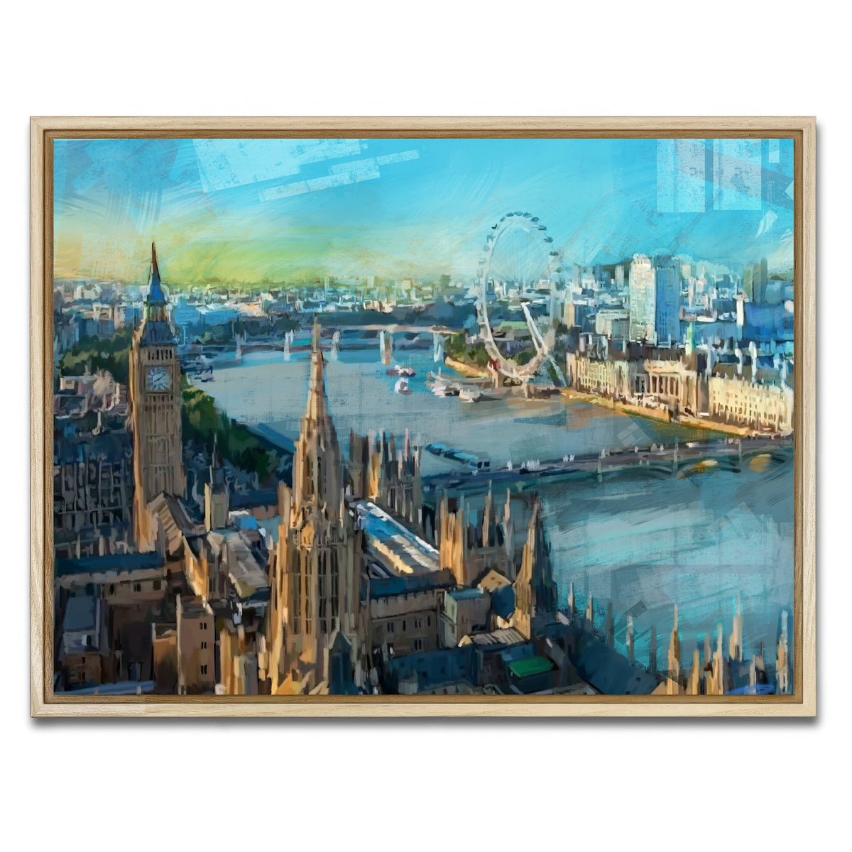 London Skyline Wall Art