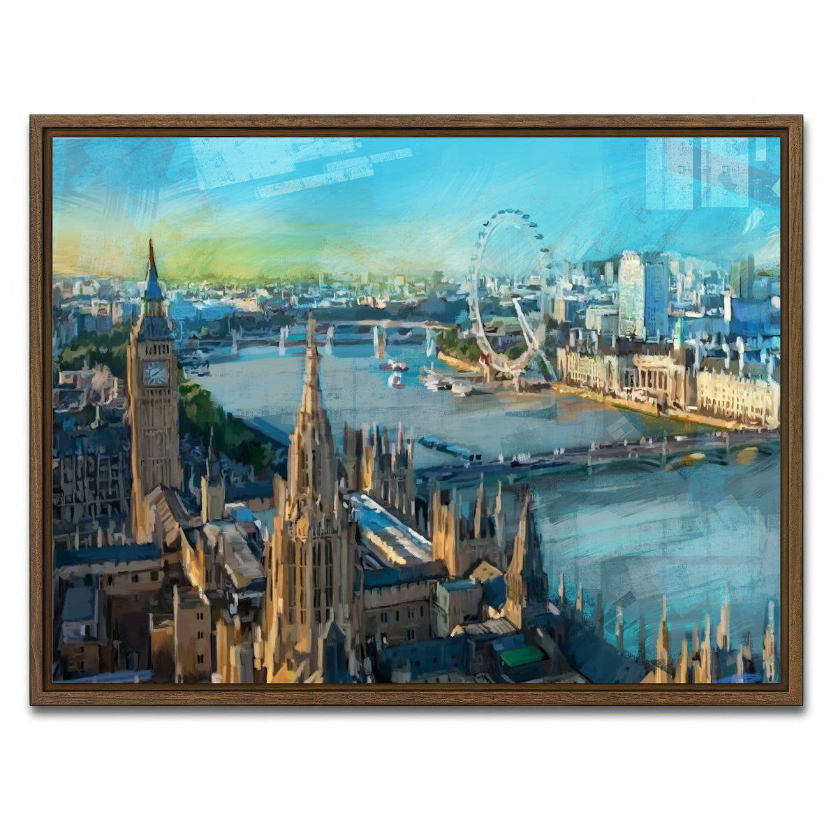 London Skyline Wall Art