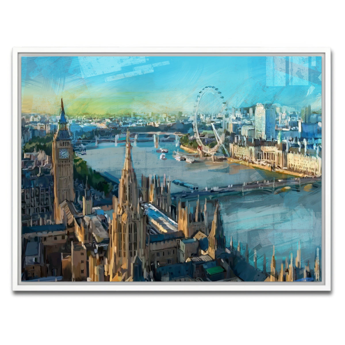 London Skyline Wall Art