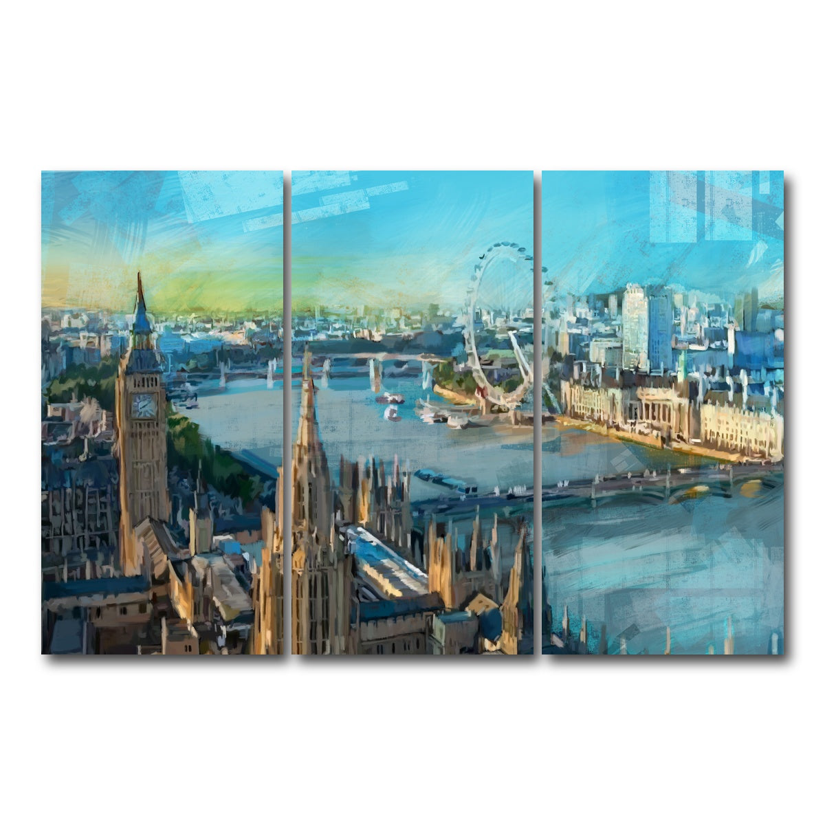 London Skyline Wall Art