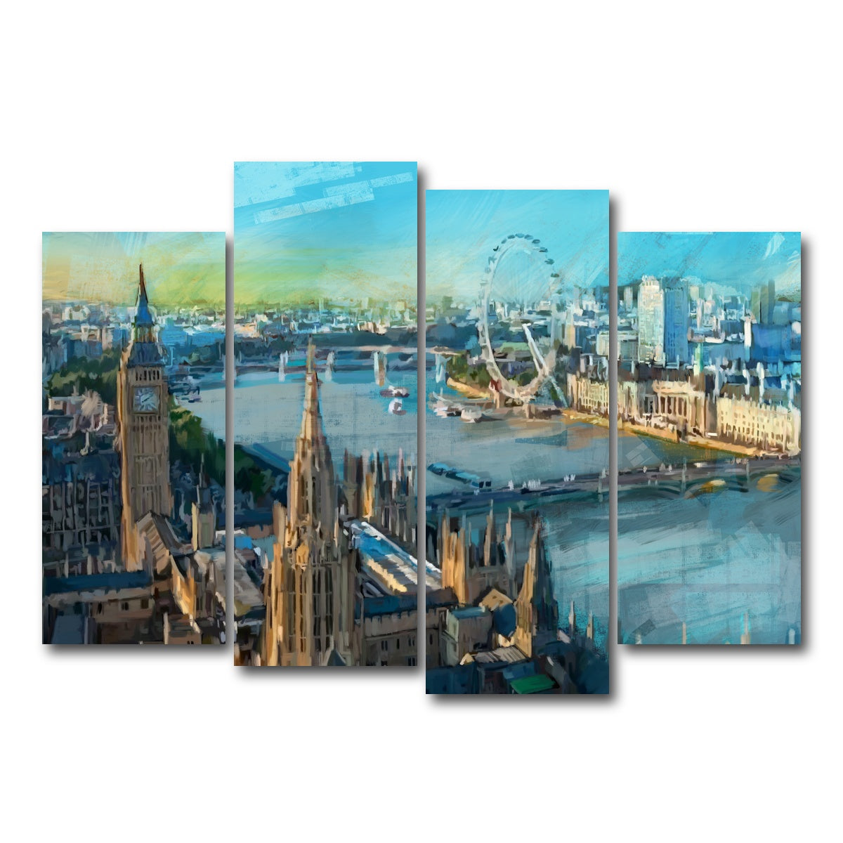 London Skyline Wall Art