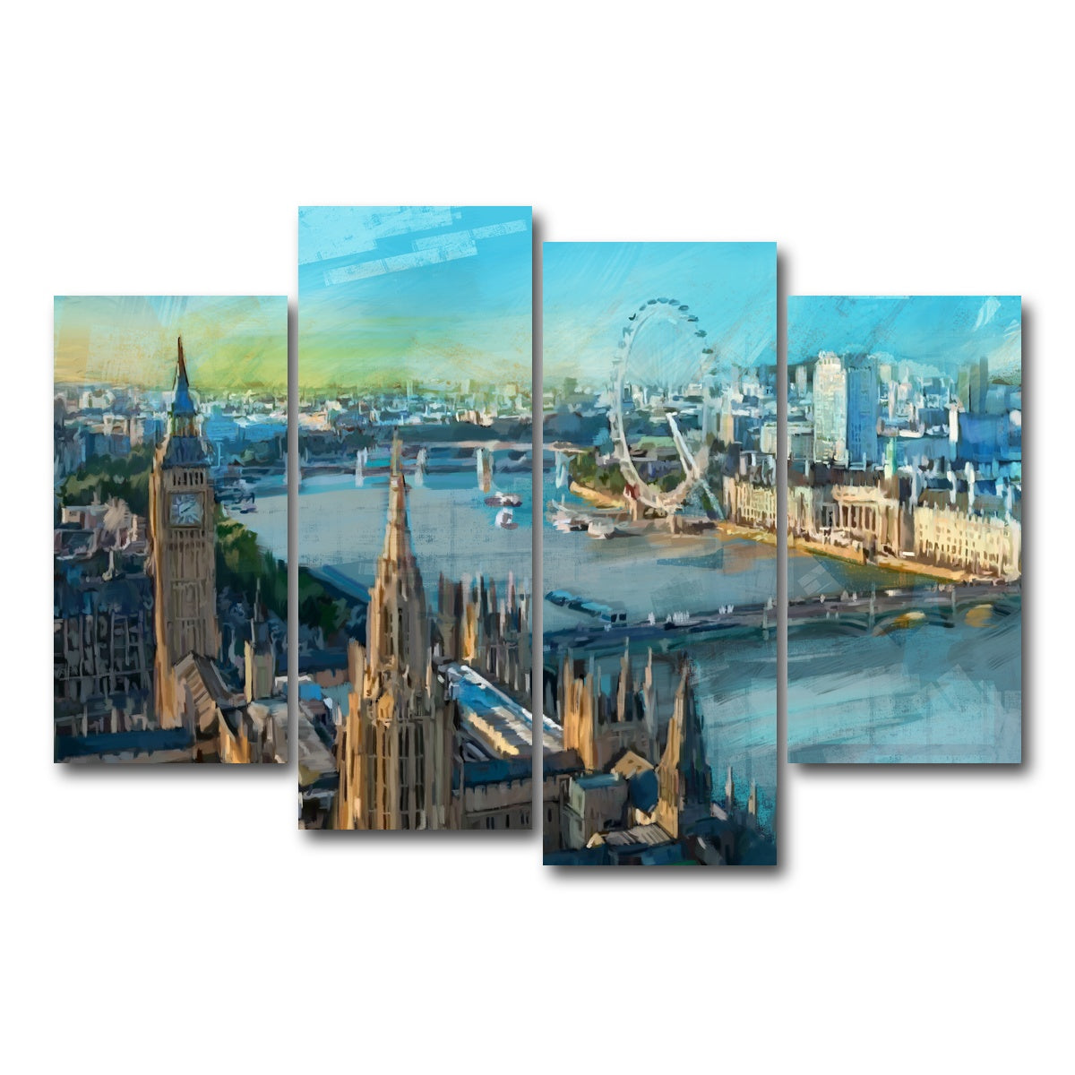 London Skyline Wall Art