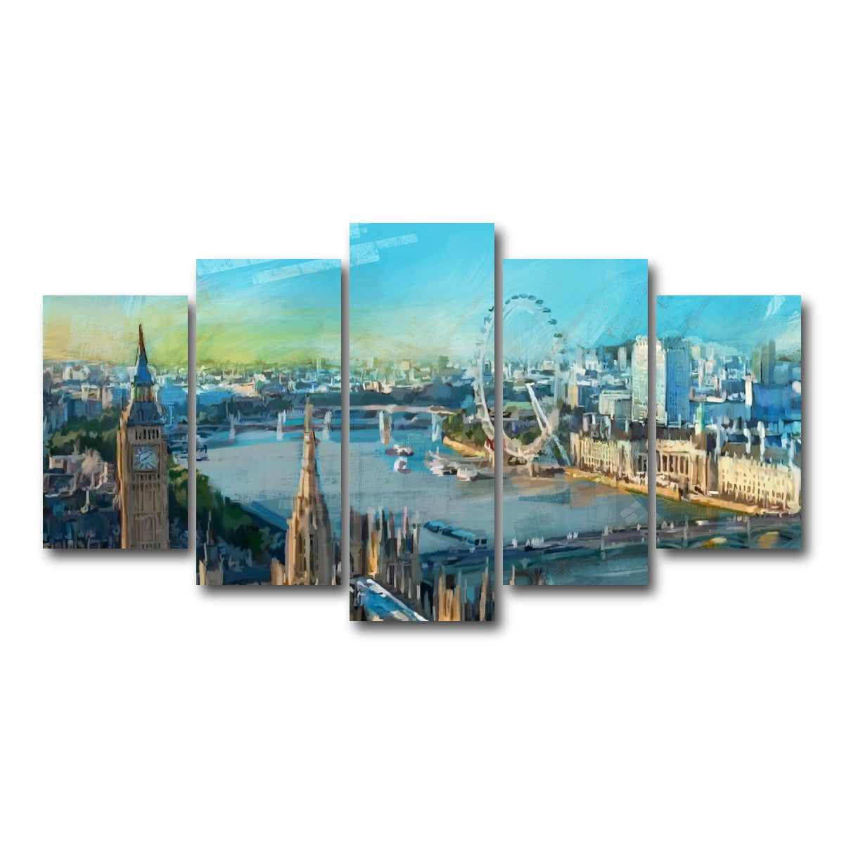 London Skyline Wall Art