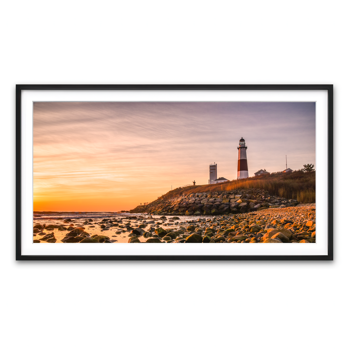 Framed Print 2x1 Black