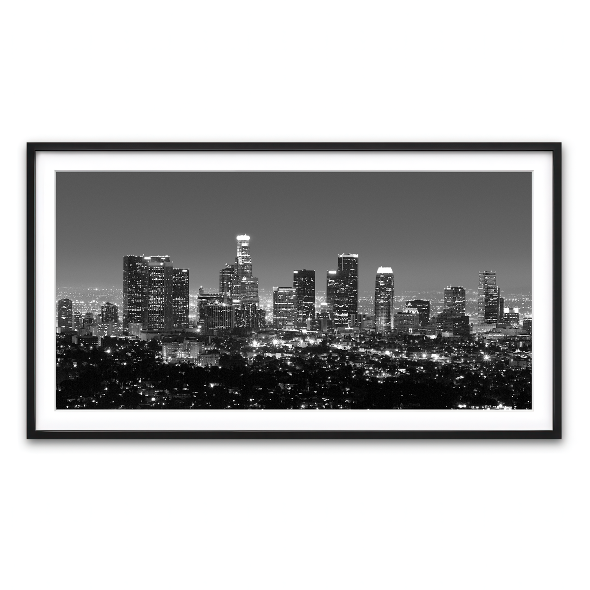Framed Print 2x1 Black