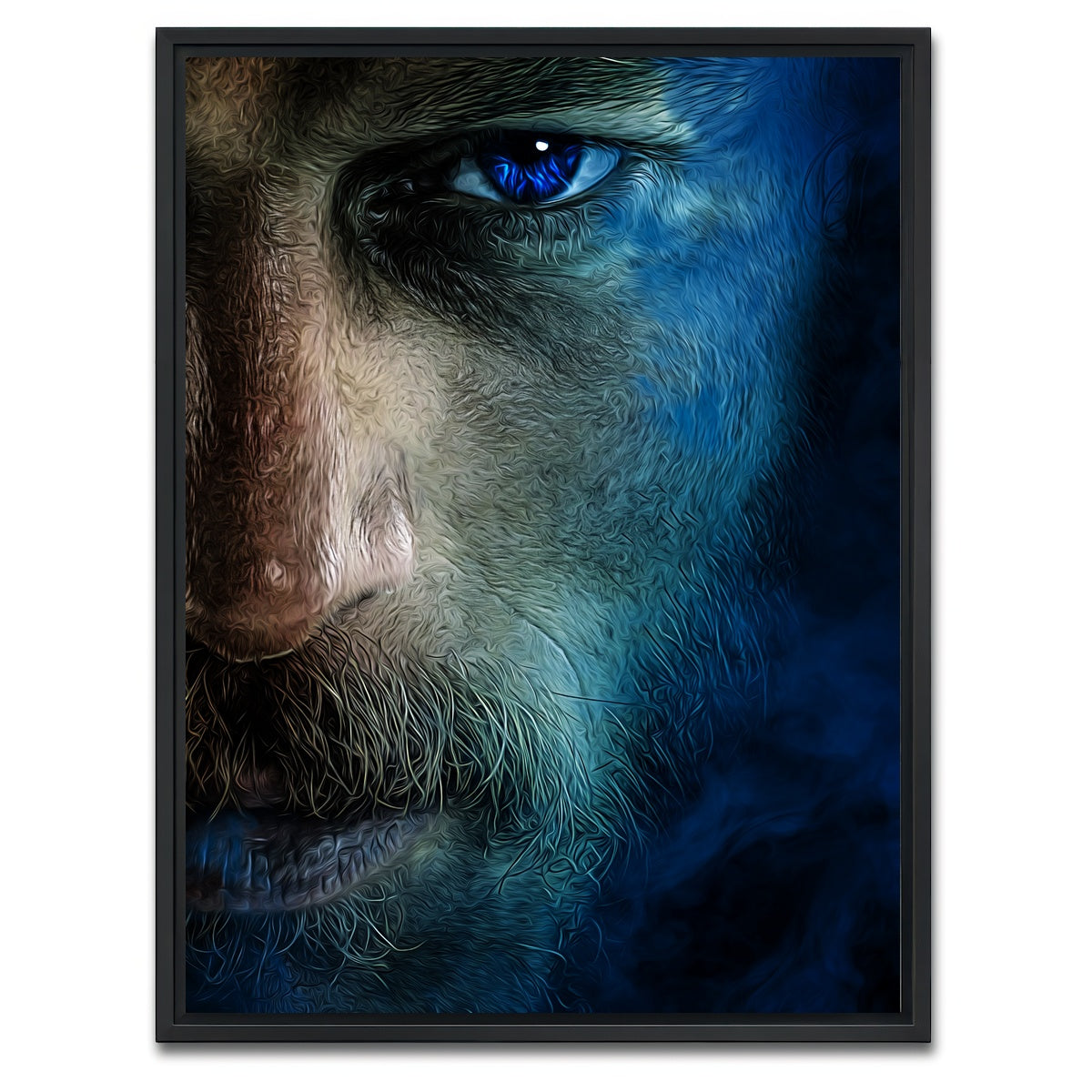 AUTO-MOCKUP WHITE | Lothbrok | 1 Piece | Black Framed Canvas | group=3x4