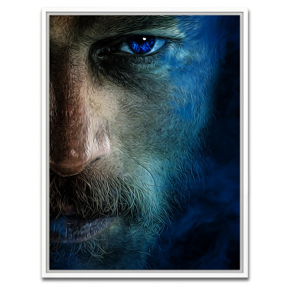 AUTO-MOCKUP WHITE | Lothbrok | 1 Piece | White Framed Canvas | group=3x4