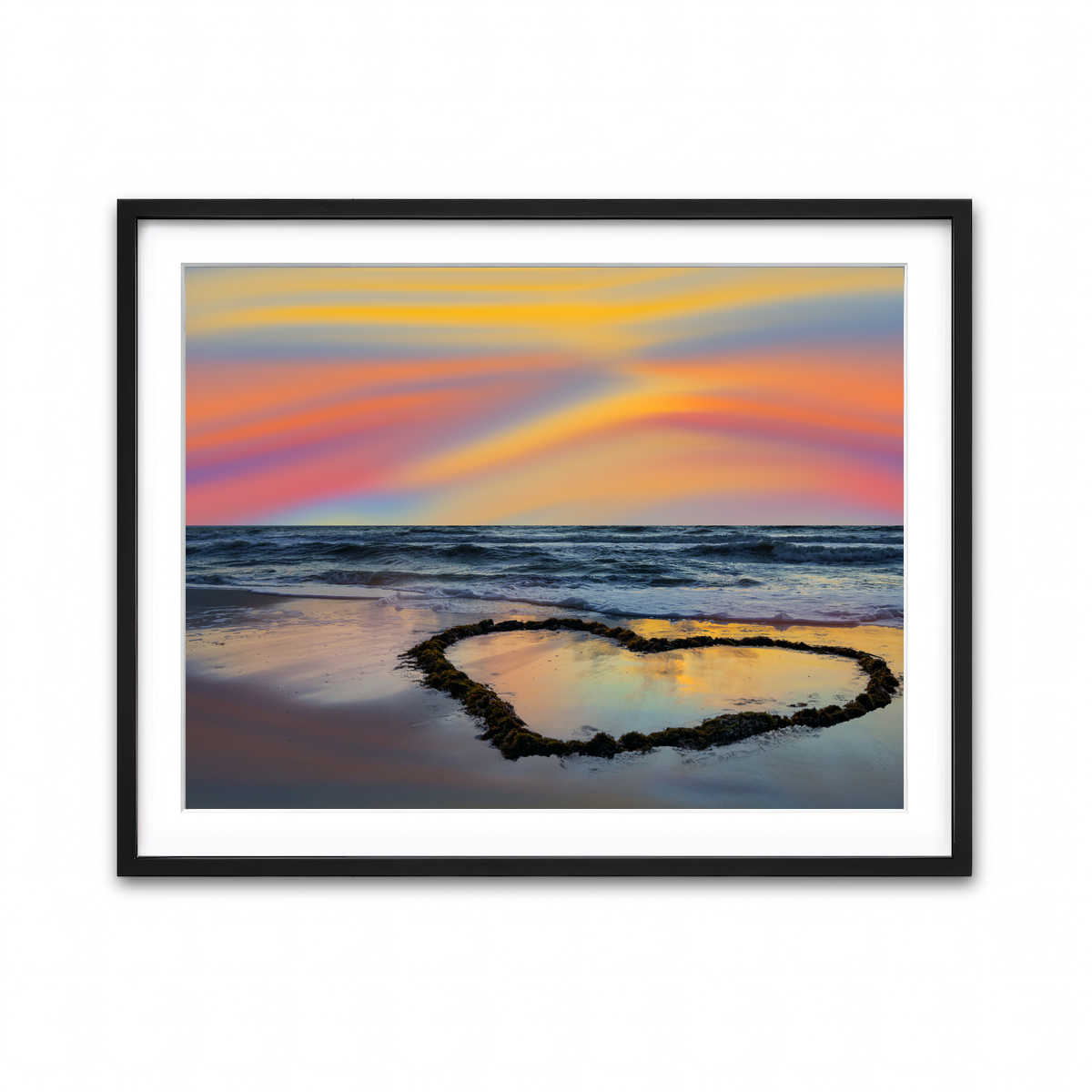 Framed Print 4x3 Black