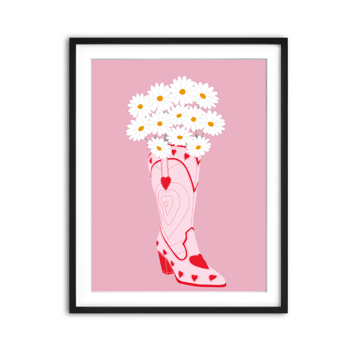 Framed Print 3x4 Black