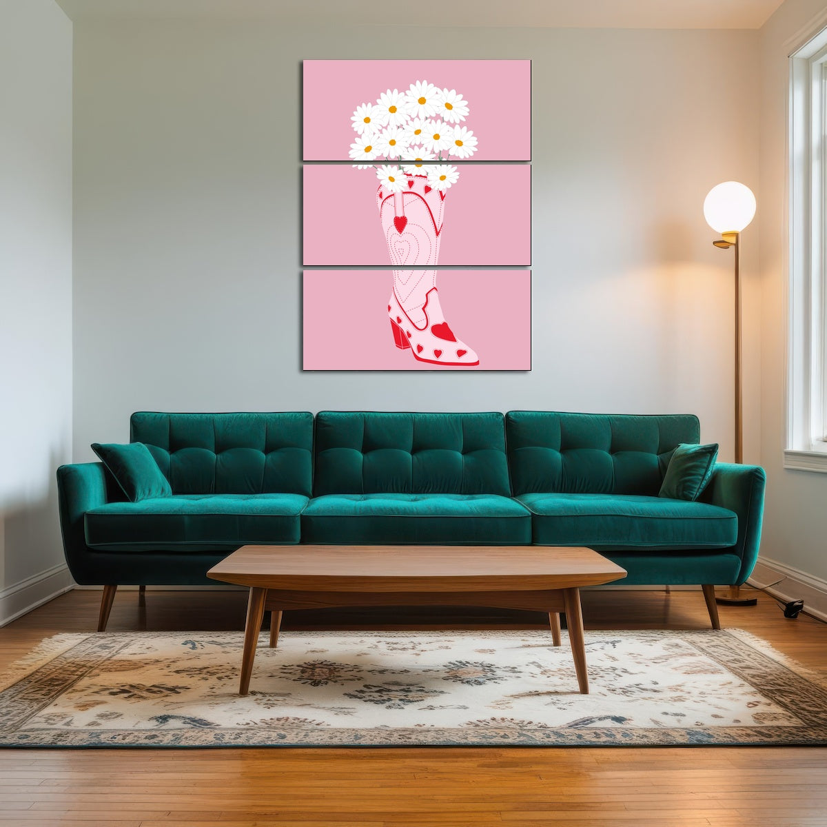 AUTO-MOCKUP ROOM | Lovely Cowboy Shoe