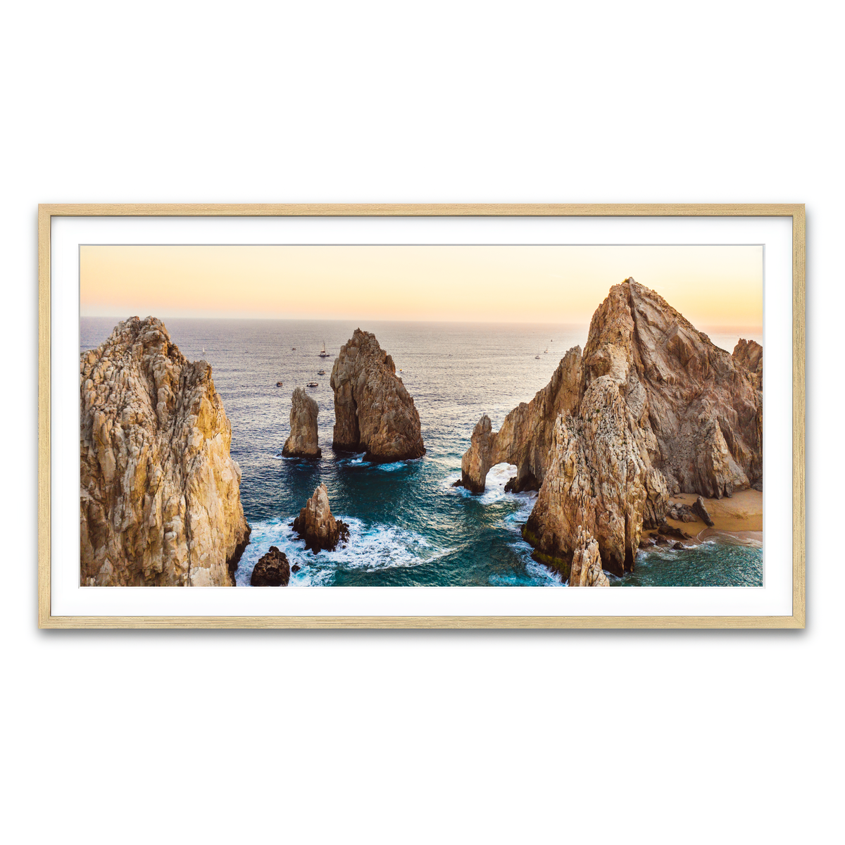 Framed Print 2x1 Natural