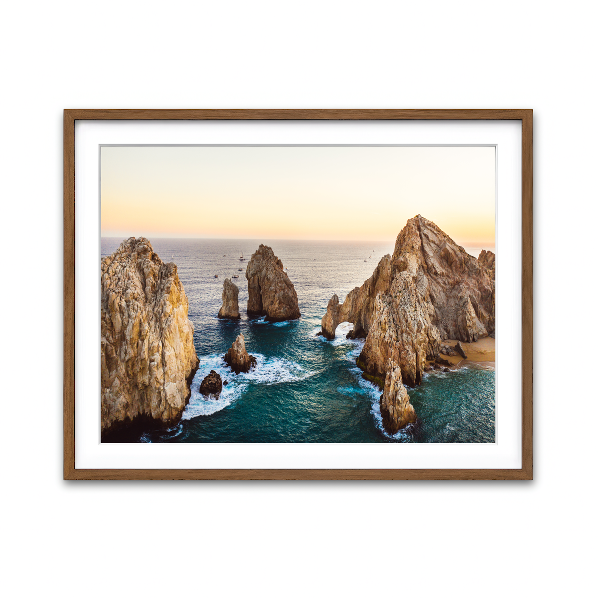 Framed Print 4x3 Walnut