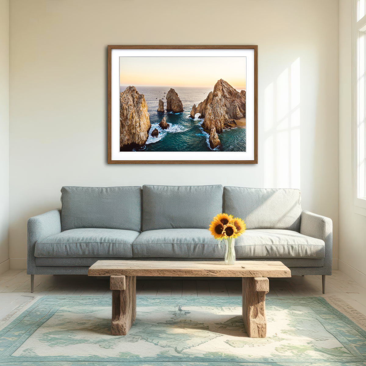 AUTO-MOCKUP ROOM | Lover's Beach Cabo Wall Art
