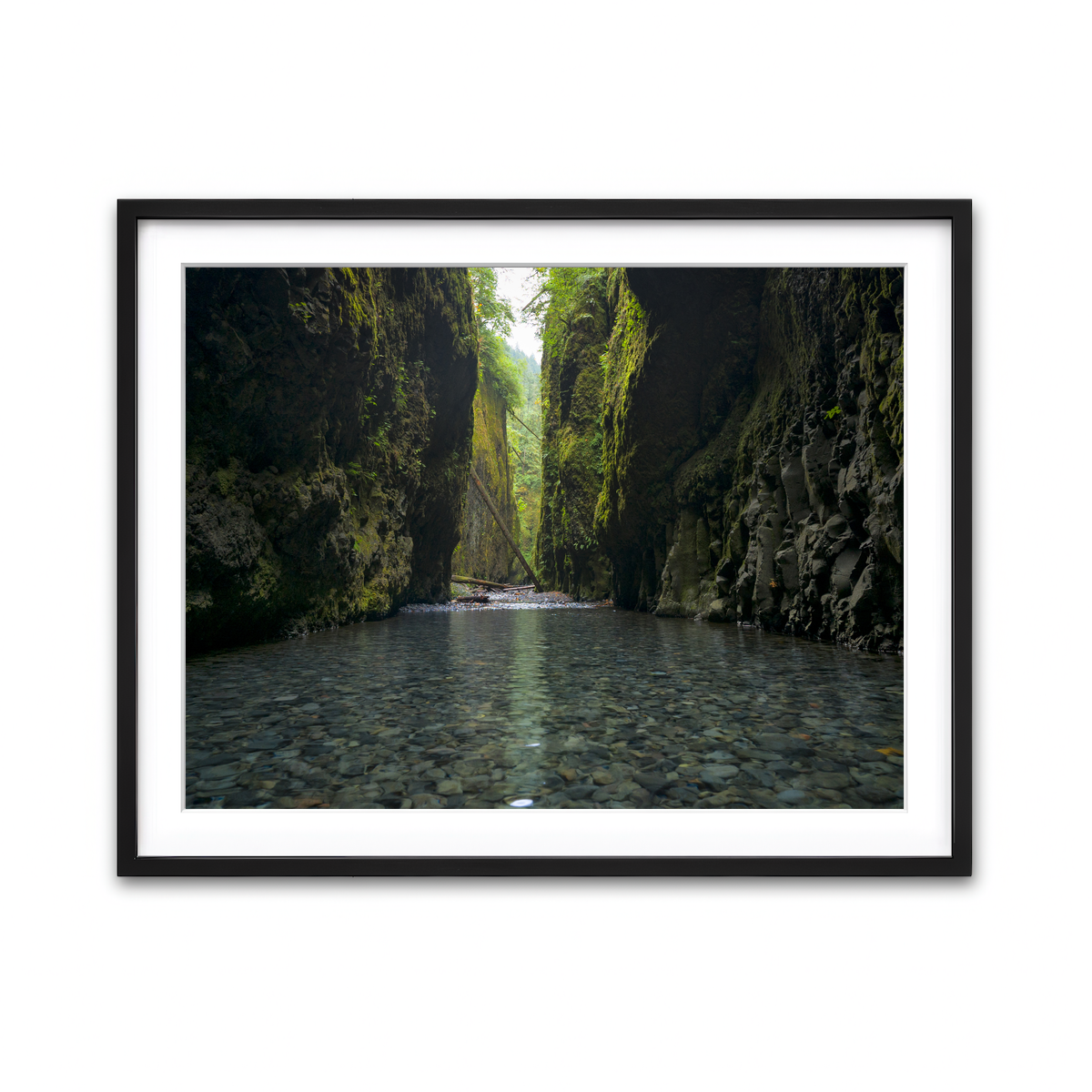 Framed Print 4x3 Black