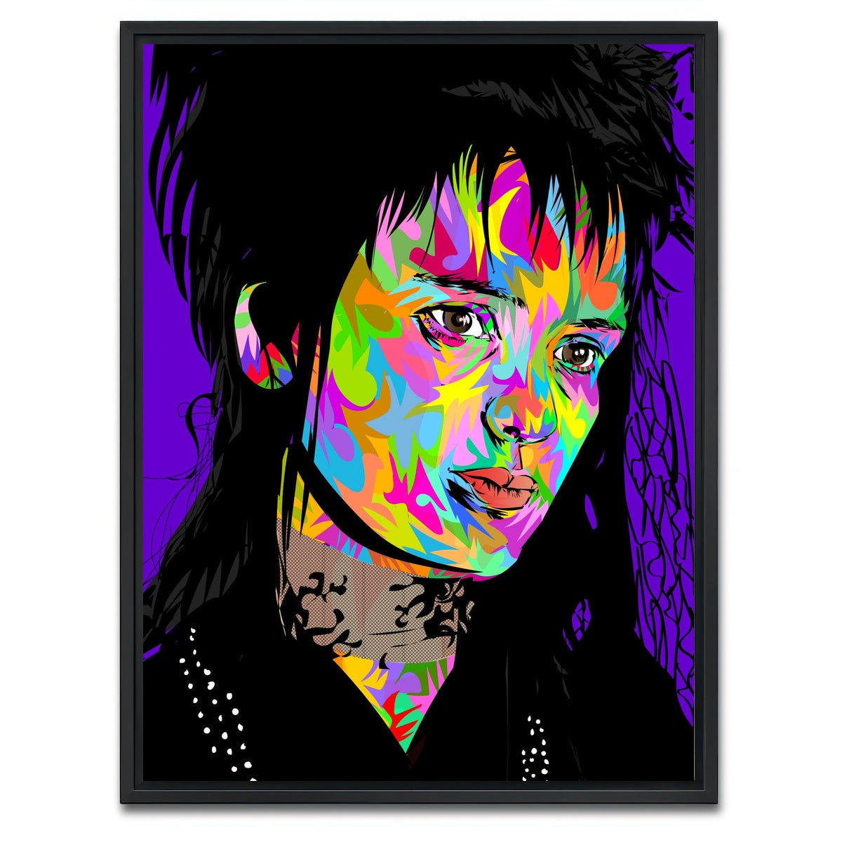 AUTO-MOCKUP WHITE | Lydia Deetz | 1 Piece | Black Framed Canvas | group=3x4