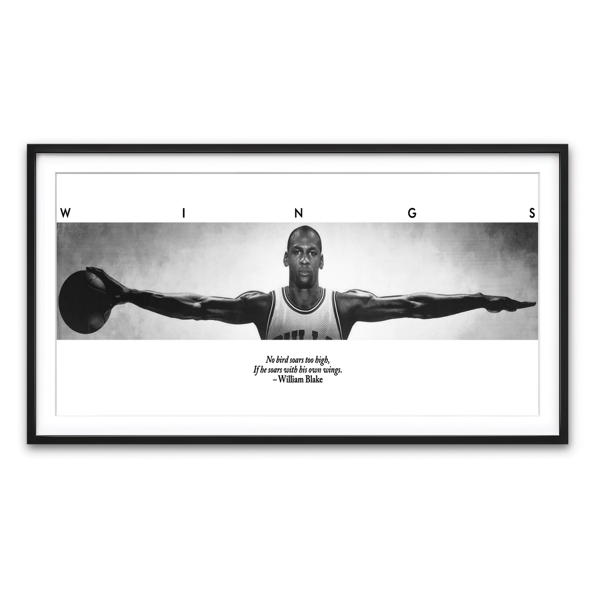 Framed Print 2x1 Black