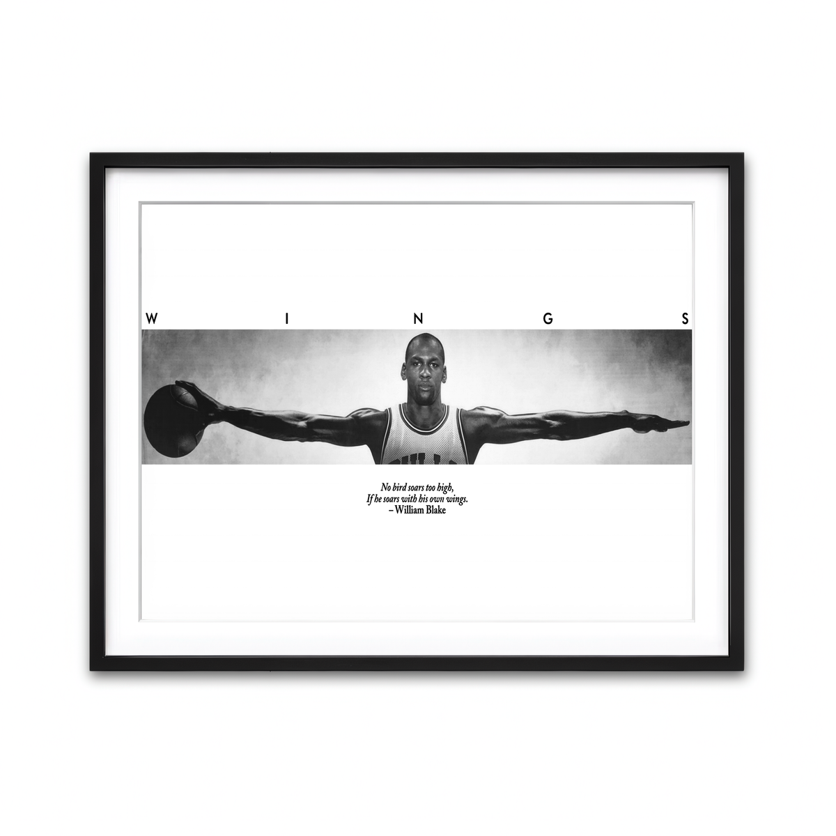 Framed Print 4x3 Black
