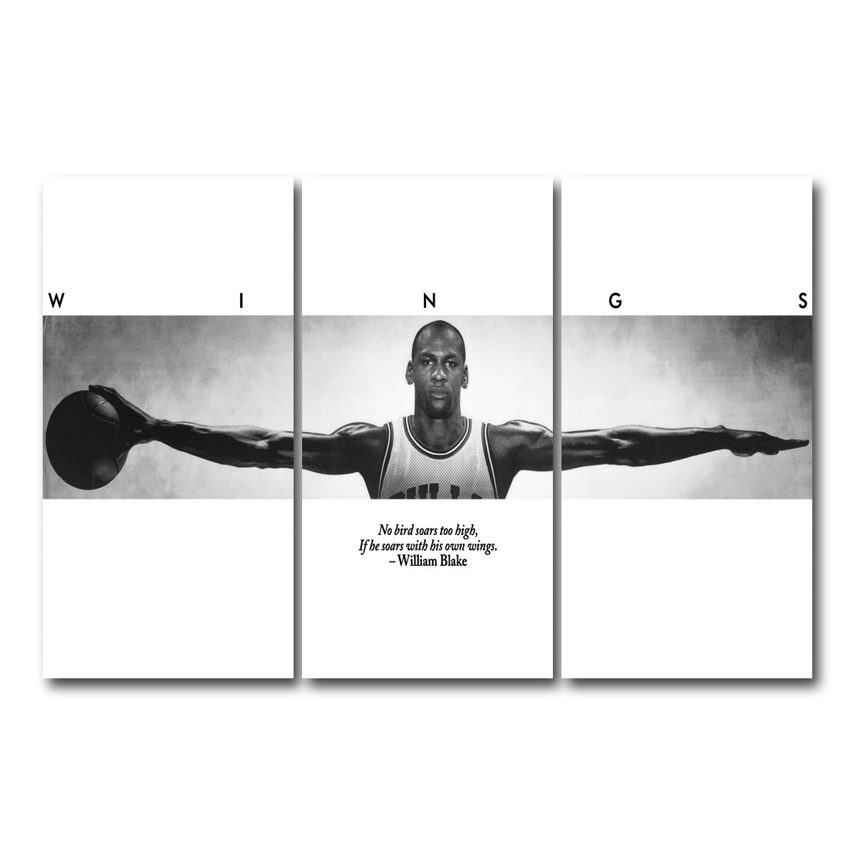 AUTO-MOCKUP WHITE | MJ Wings | 3 Piece | Gallery Wrapped | group=12x24