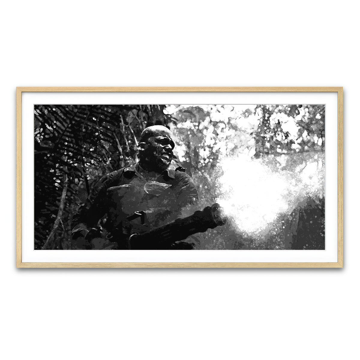 Framed Print 2x1 Natural