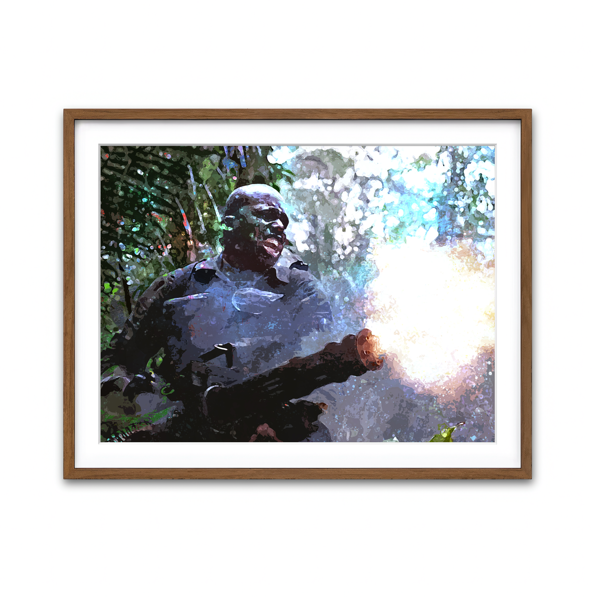 Framed Print 4x3 Walnut