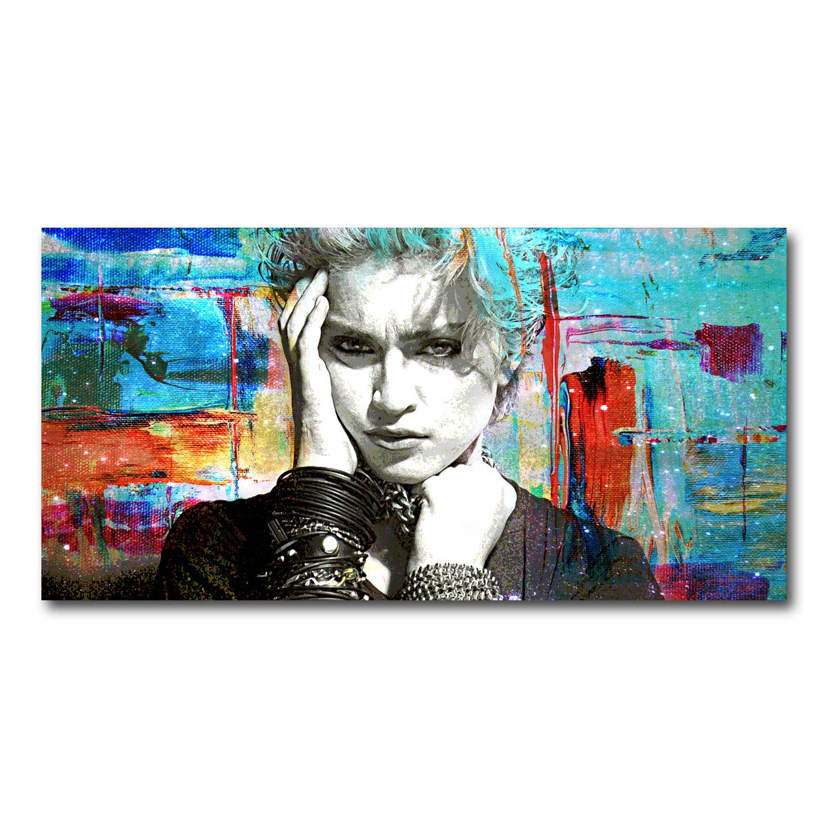 AUTO-MOCKUP WHITE | Madonna | 1 Piece | Gallery Wrap Canvas | group=2x1