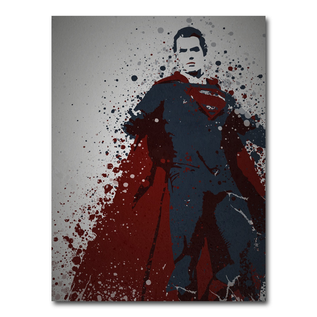 AUTO-MOCKUP WHITE | Man Of Steel | 1 Piece | Gallery Wrap Canvas | group=3x4