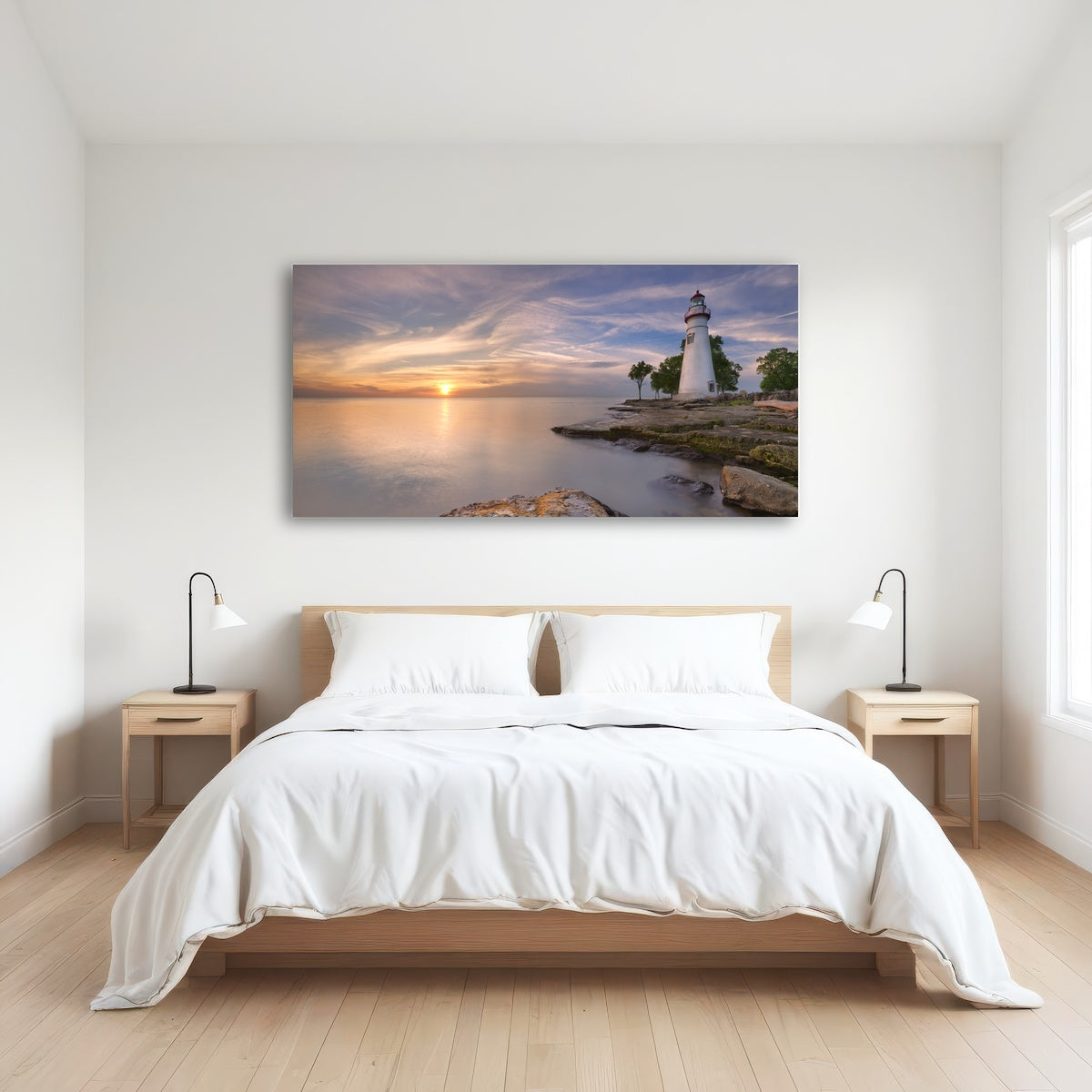 AUTO-MOCKUP ROOM | Marblehead Lighthouse on Lake Erie