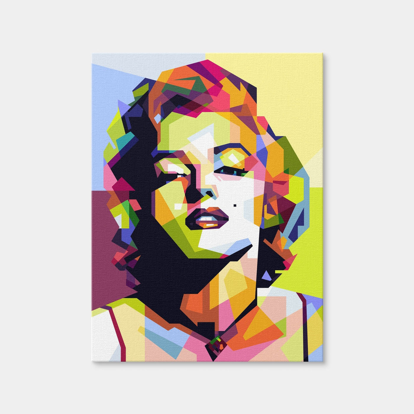 AUTO-MOCKUP WHITE | Marilyn Monroe Pop Art | 1 Piece | Gallery Wrap Canvas | group=3x4