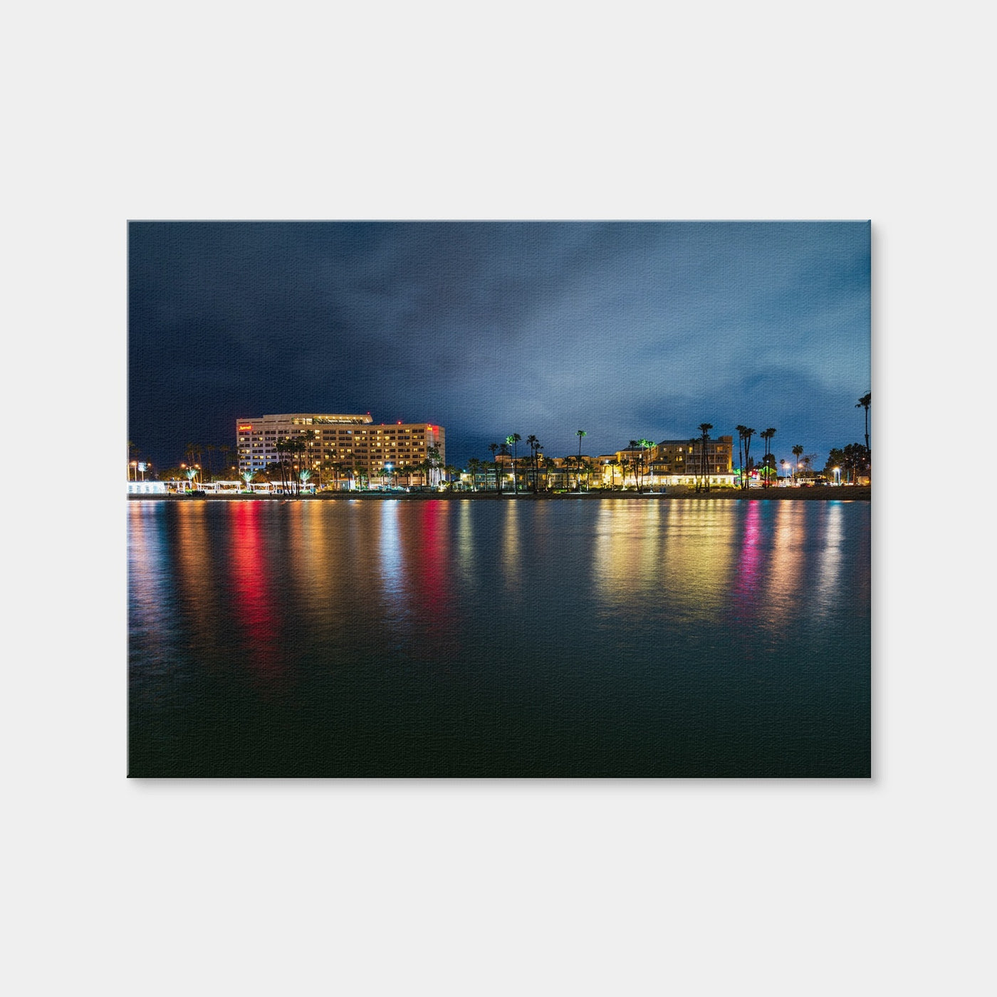 AUTO-MOCKUP WHITE | Marina Del Rey Cal | 1 Piece | Gallery Wrap Canvas | group=4x3