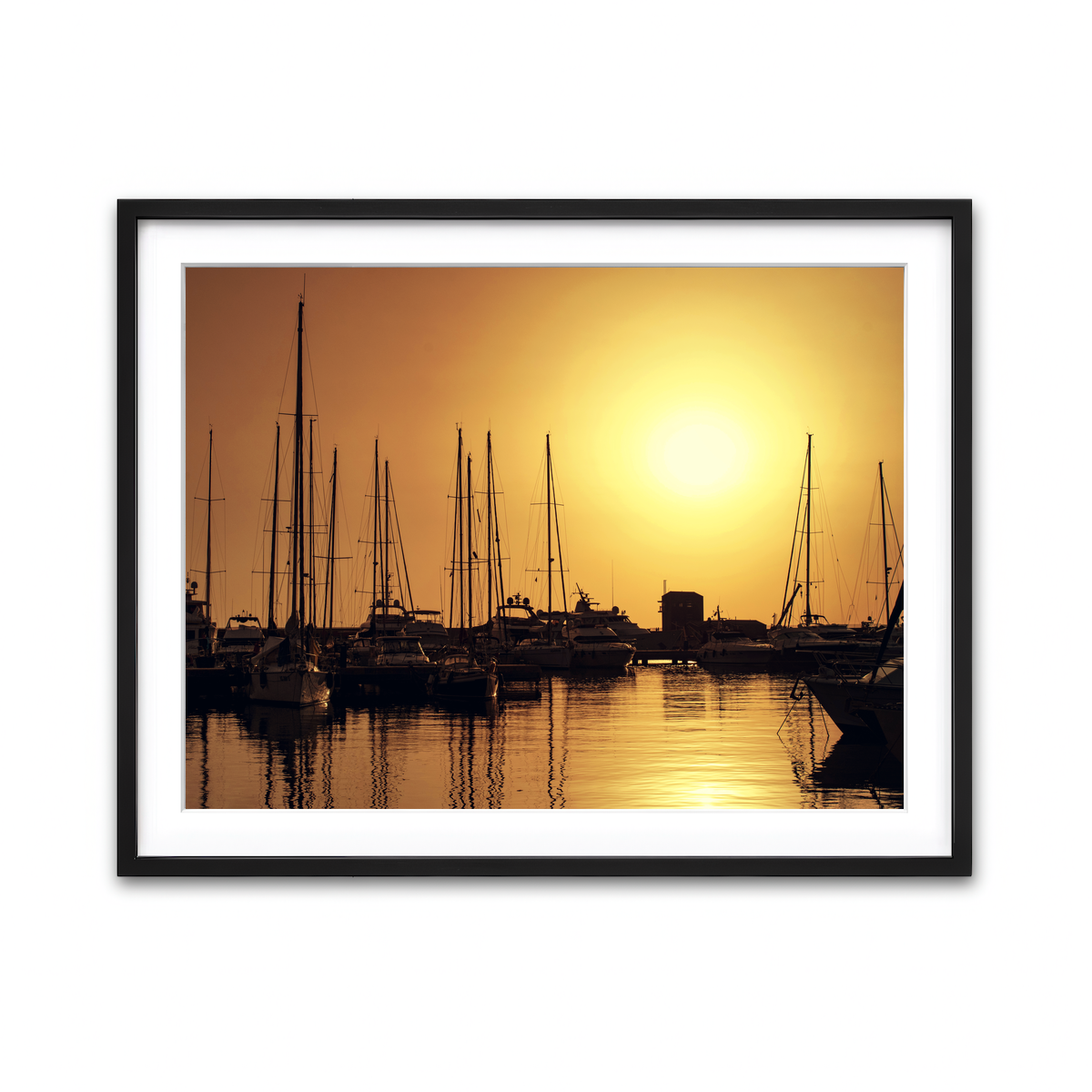 Framed Print 4x3 Black