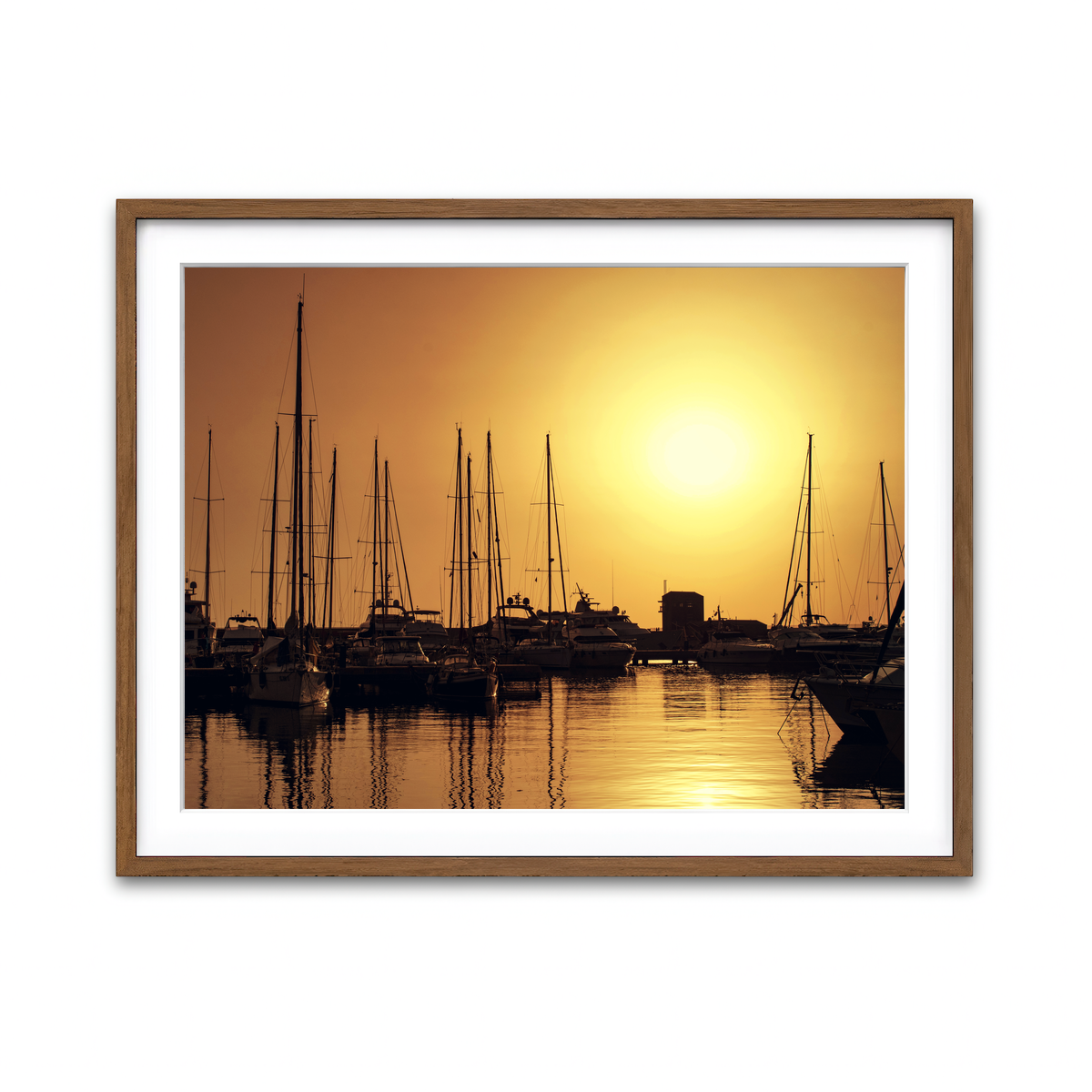 Framed Print 4x3 Walnut