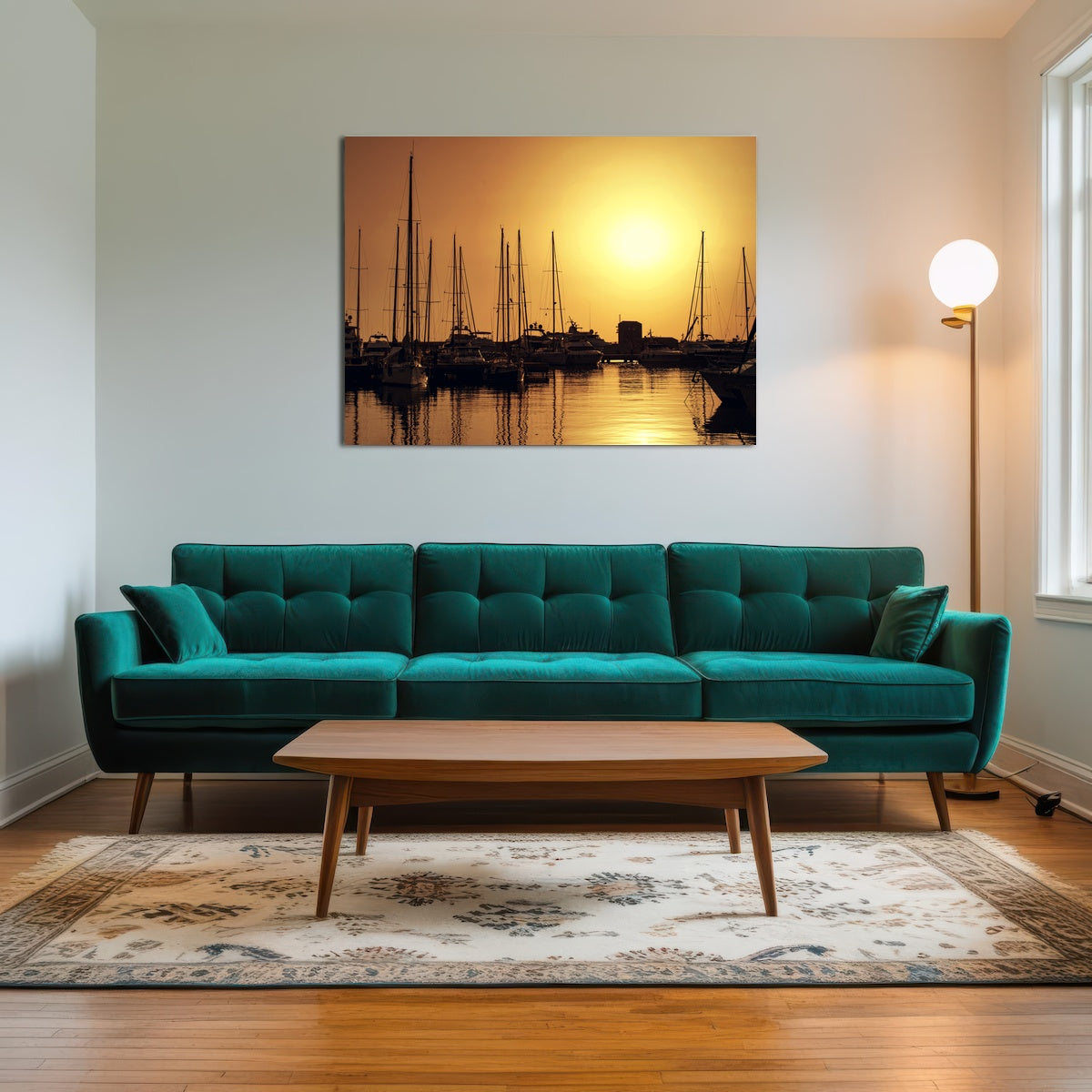 AUTO-MOCKUP ROOM | Marina di Pisa Sunset Tuscany Italy