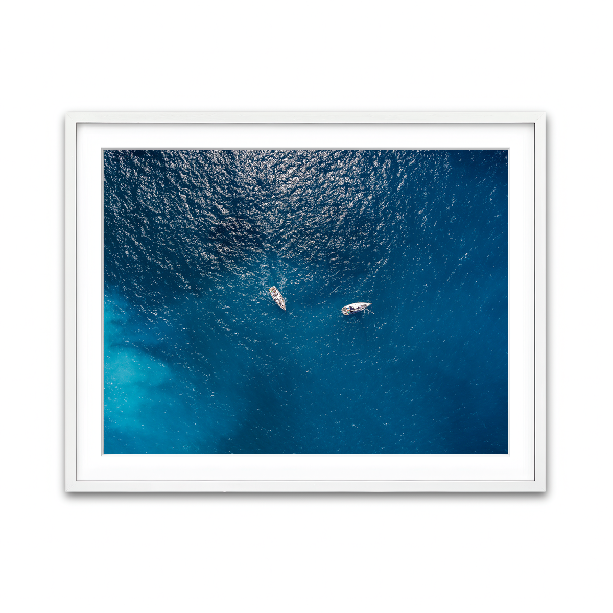 Framed Print 4x3 White