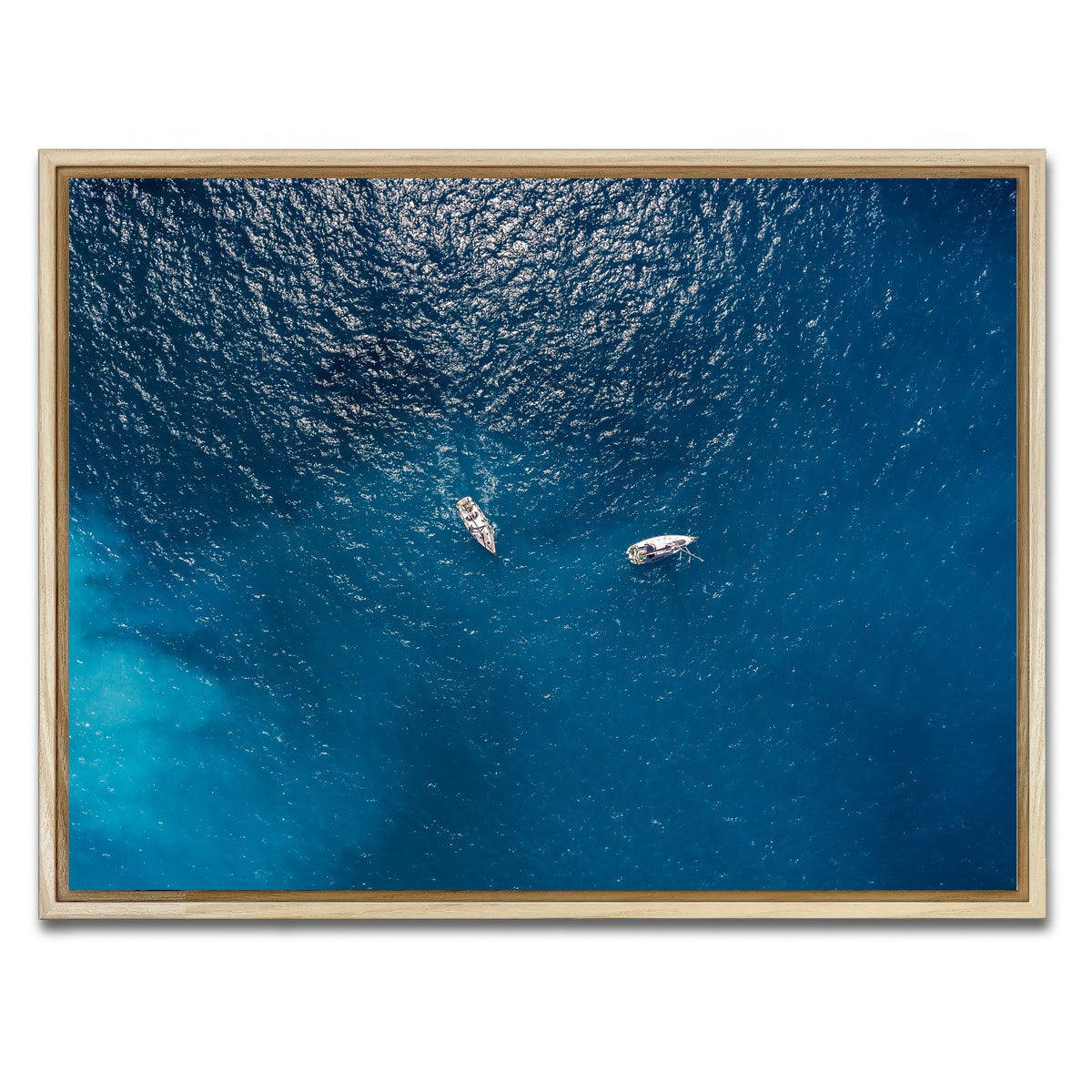 AUTO-MOCKUP WHITE | Maritime Meeting | 1 Piece | Natural Framed Canvas | group=4x3