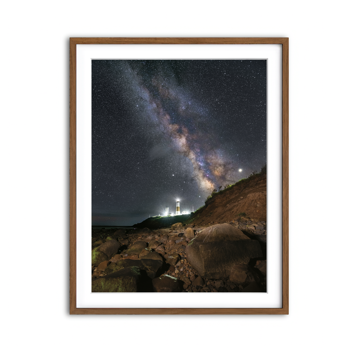 Framed Print 3x4 Walnut
